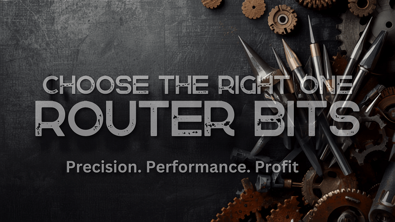 How to Choose the Right Router Bit for Woodworking Projects